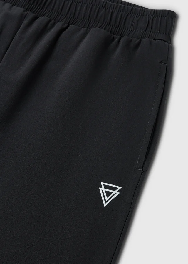 Boys Black Sports Joggers (7-13yrs)