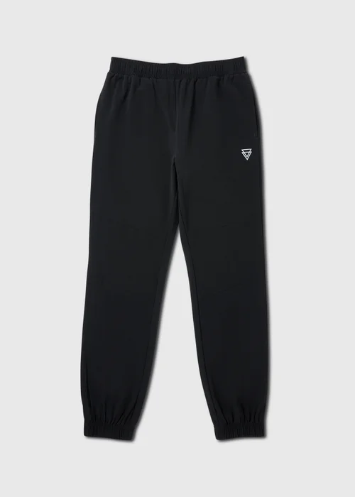 Boys Black Sports Joggers (7-13yrs) - Age 7 Years Image 1