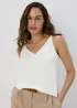 Et Vous Cream Cami Top - Size 8 Image 1
