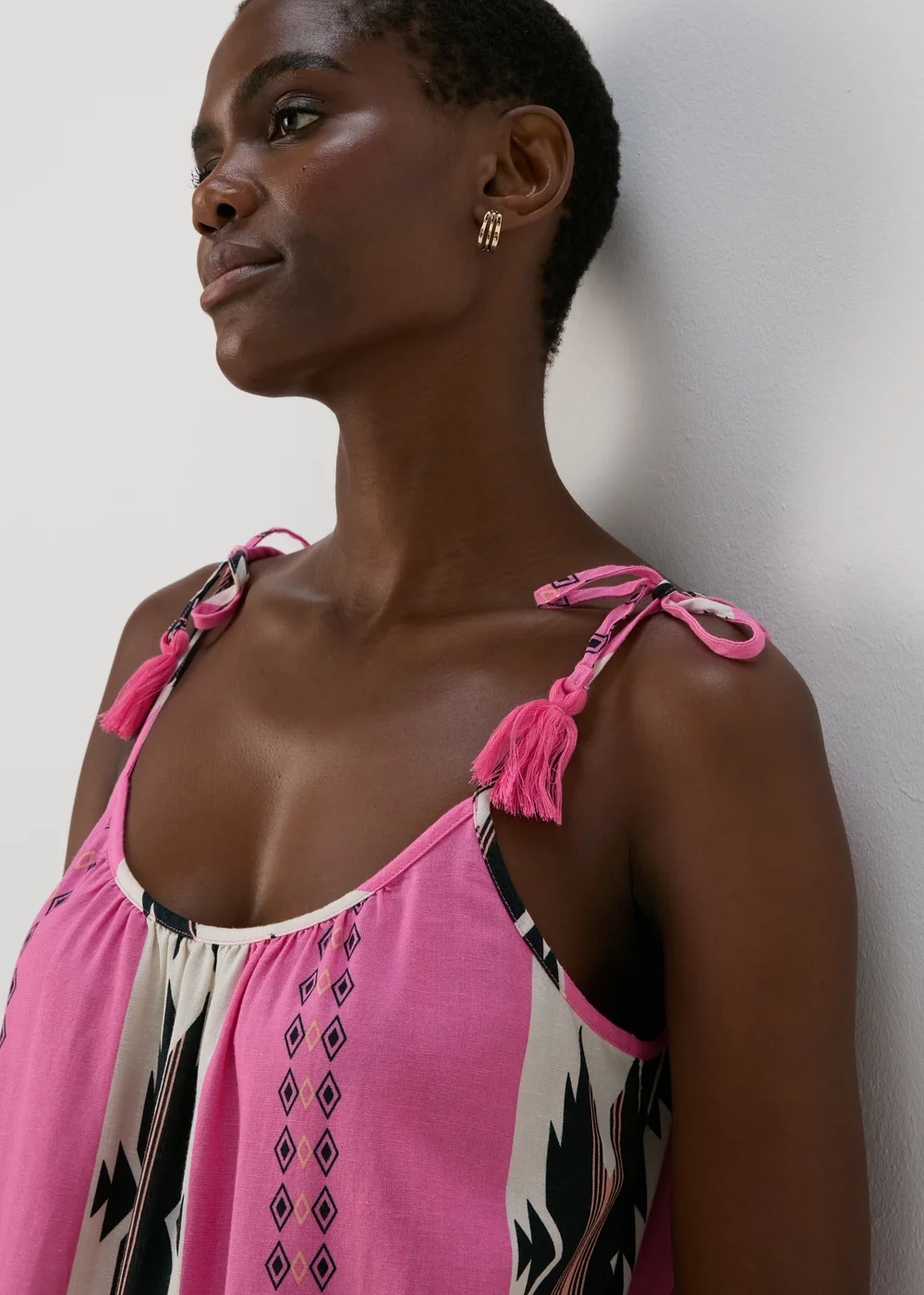 Pink Cami Maxi Dress - 8 Image 2