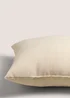 Neutral Linen-Look Cushion Image 2
