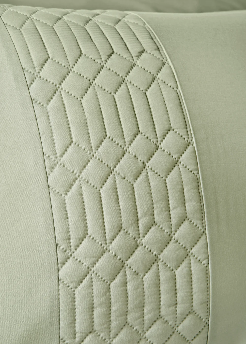 Green Geo Pinsonic Duvet Cover - Single Image 2