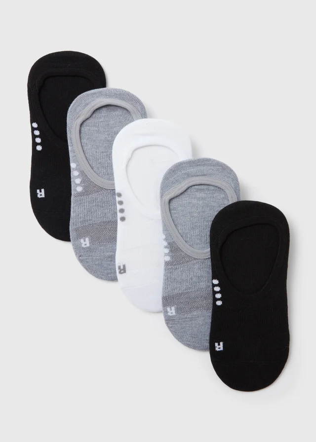 5 Pack Invisible Trainer Socks