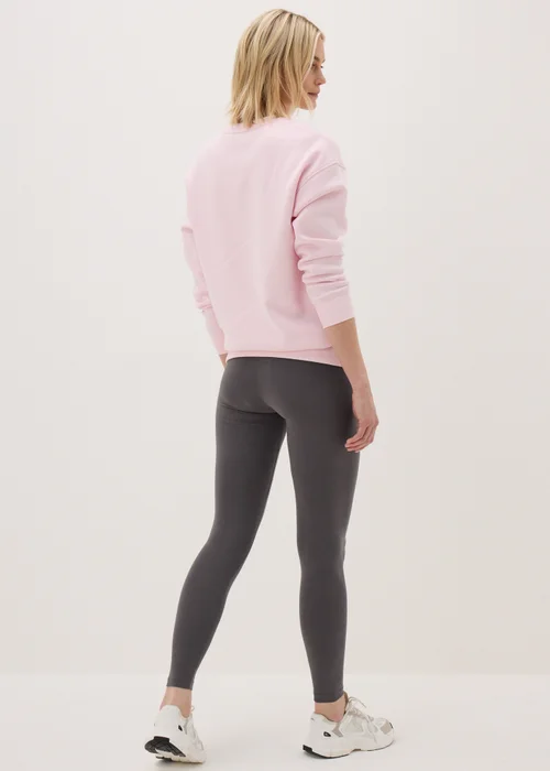 Charcoal Cotton Leggings - 8 Image 2
