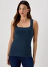Navy Short Vest - Size 8 Image 1