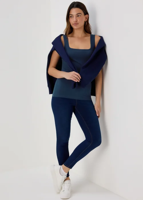 Navy Short Vest - Size 8 Image 4