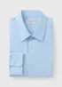 Taylor & Wright Blue Textured Regular Fit Shirt - Small Image 4