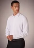 Taylor & Wright White Slim Fit Twill Shirt - Small Image 1