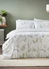 Green Leaf Duvet Set - Single Image 1