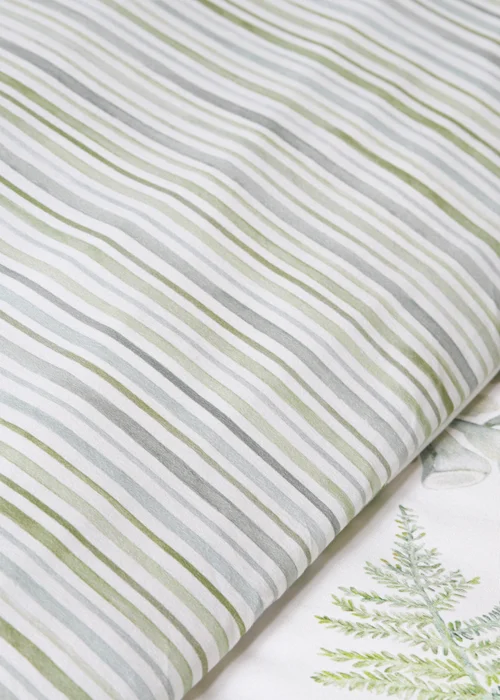 Green Leaf Duvet Set - Single Image 3