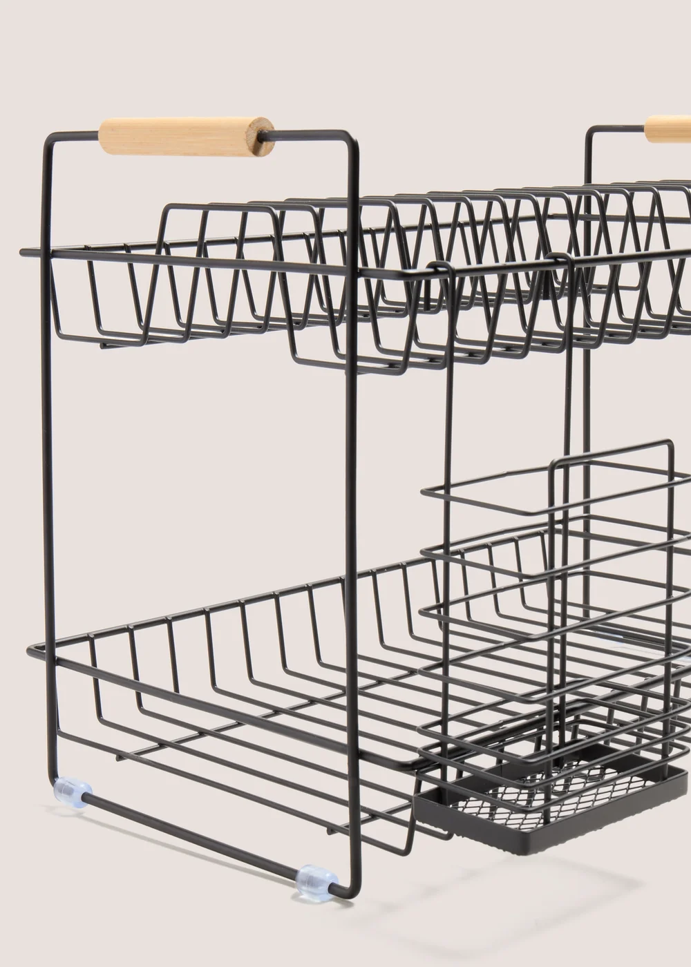 Black Two Tier Drainer Image 2