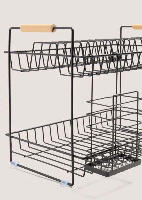 Black Two Tier Drainer Image 2