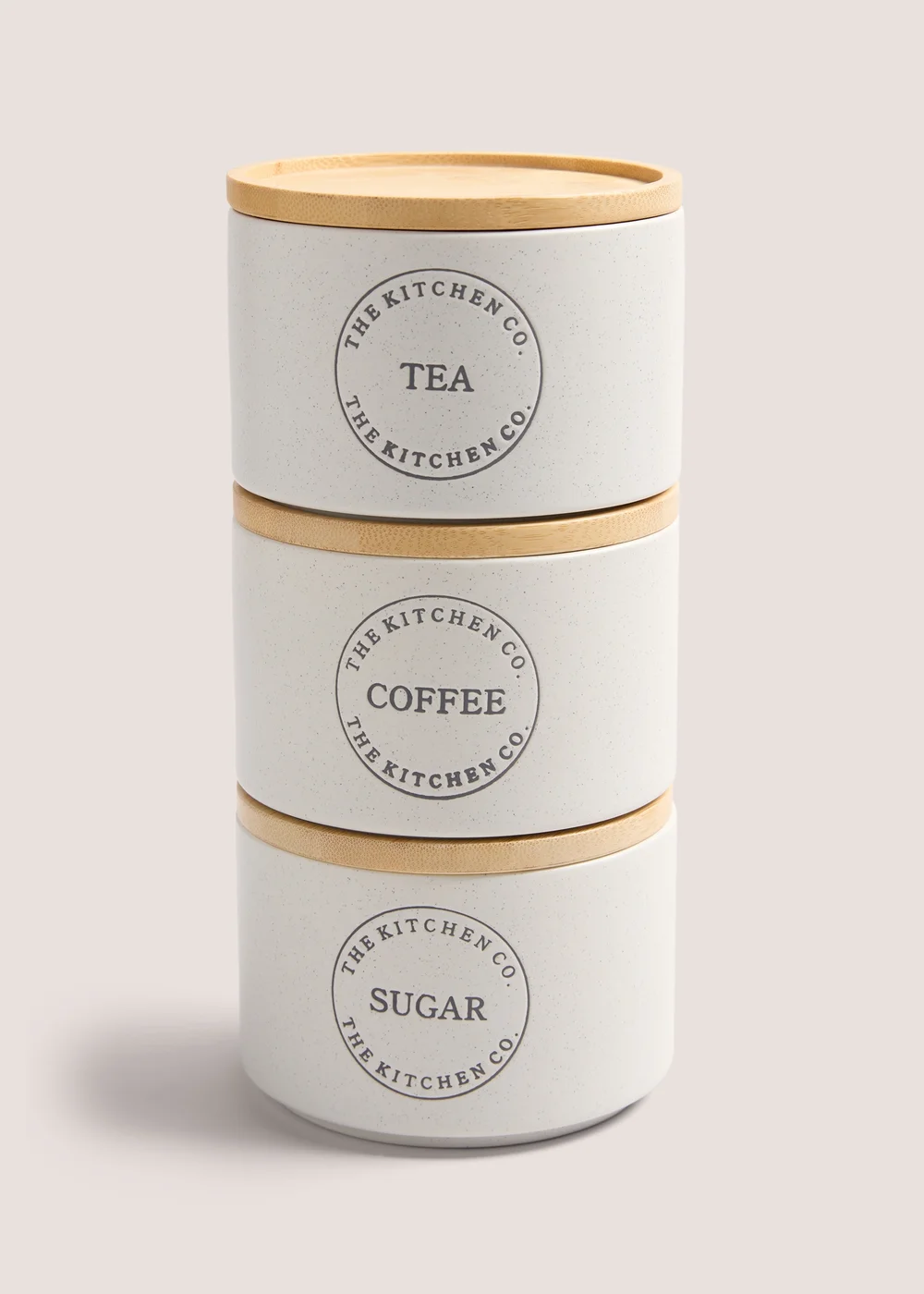 Kitchen Co Cream Ceramic TCS Stack Image 1