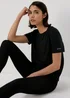 Souluxe Black T-Shirt - Small Image 7