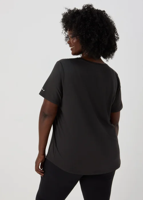 Souluxe Black T-Shirt - Small Image 4