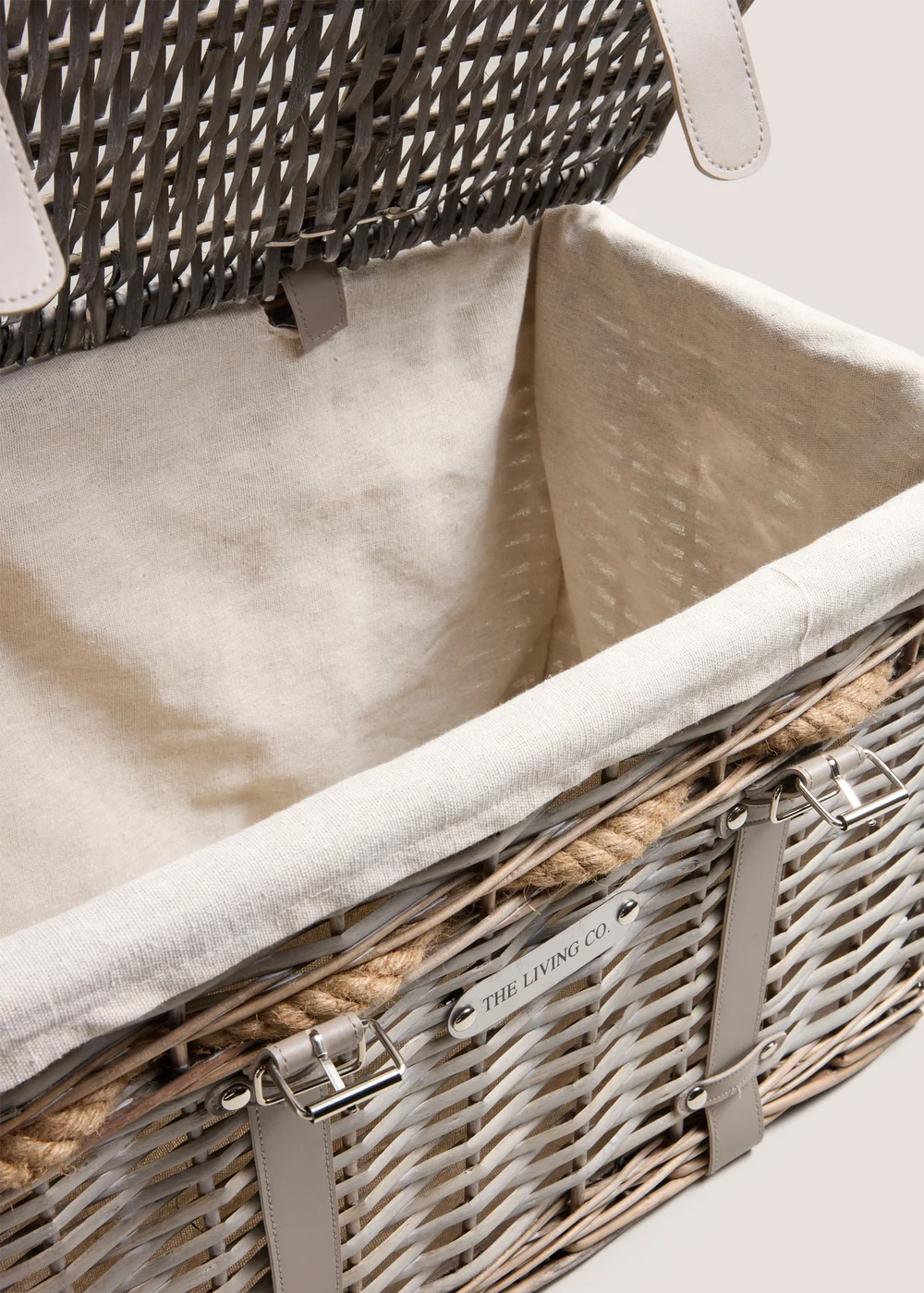 2 Piece Split Willow Basket Set Image 2