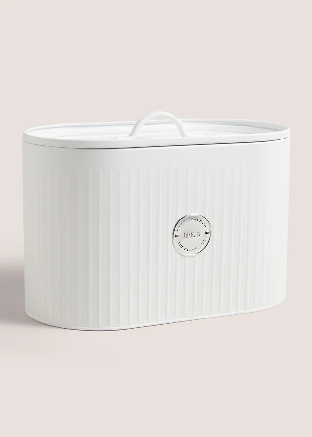 The Kitchen Co White Bread Bin