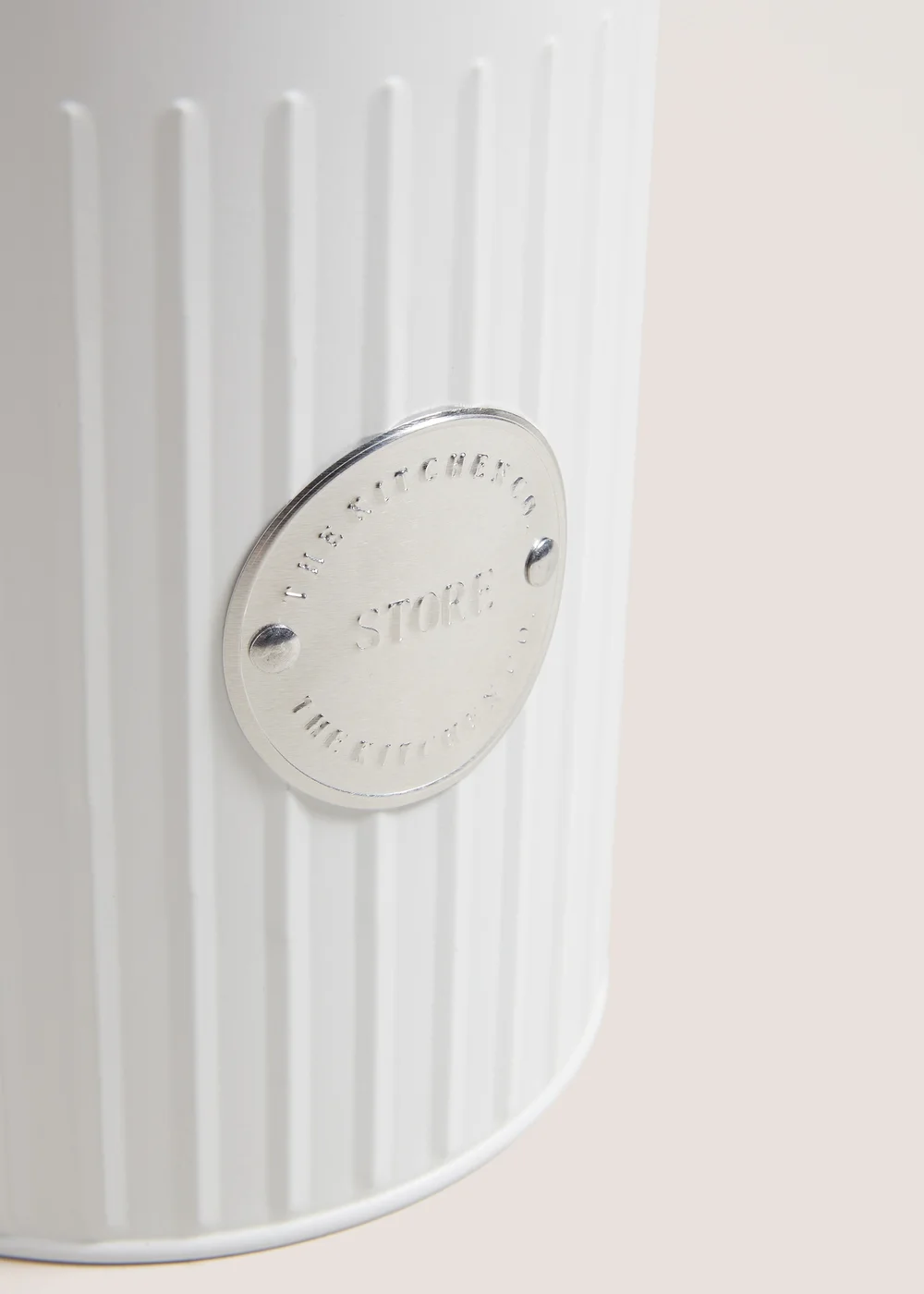 The Kitchen Co White Store Tin Image 2