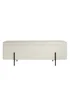 LPD Furniture Lola Storage Ottoman Ivory Boucle (460x435x1150mm) - No Size Image 2