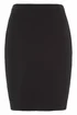 Roman Black Short Textured Elastic Waist Jersey Skirt - Size 10 Image 4