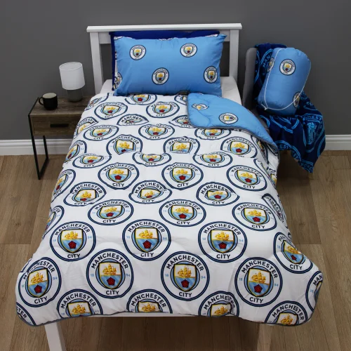Manchester City FC Coverless Quilt (10.5 Tog) - Single Image 2