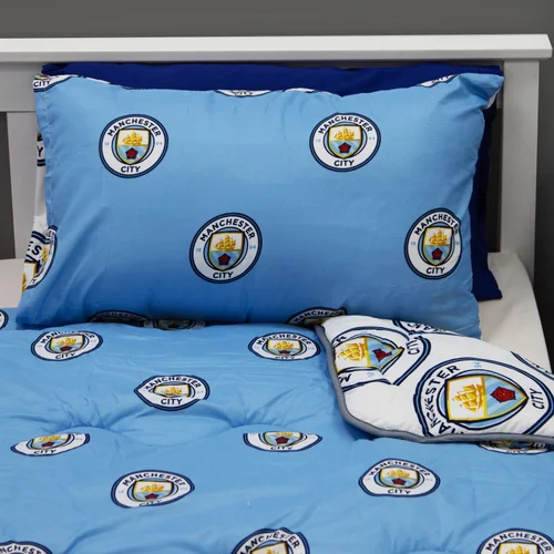 Manchester City FC Coverless Quilt (10.5 Tog) - Single Image 3