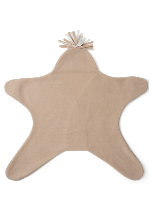 Clair de Lune Star Fleece Beige Wrap Blanket - Up to 1 Month Image 3