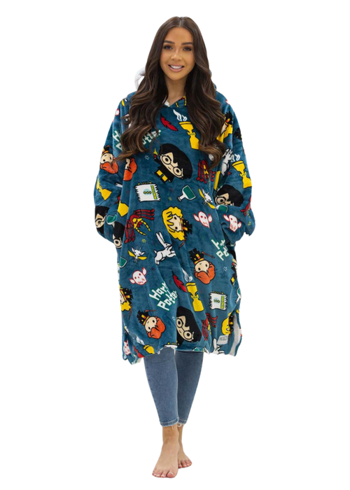 HUGZEE Harry Potter Mischief Hooded Wearable Throw - Large Image 1