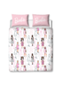 Barbie Figures Double Rotary Duvet Set - Double Image 1