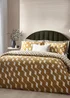 Hoem Zabine Abstract Cotton Rich Duvet Cover Set Honey - Double Image 2