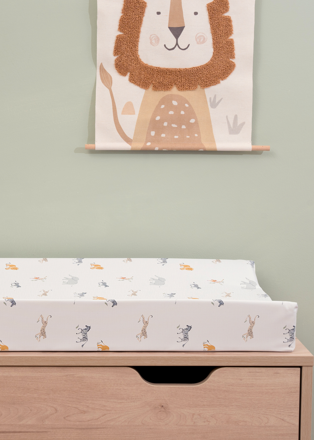 Clair de Lune Jungle Dream Changing Mat Anti-Roll Wedge - No Size Image 1