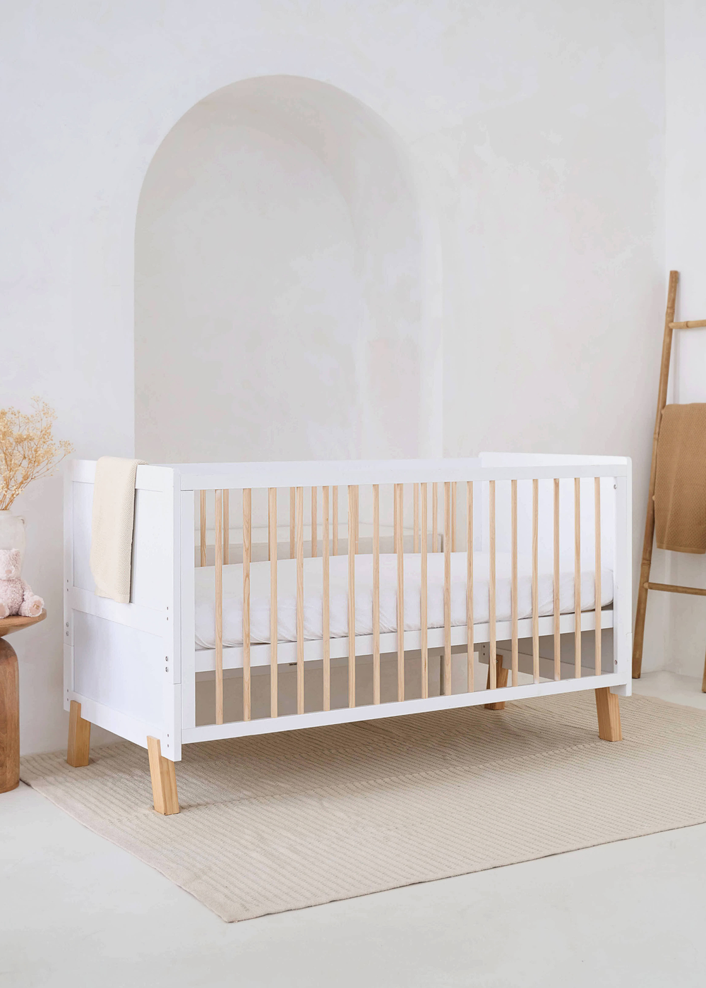 Clair de Lune Essentials Cot Bed - 70 X 140 Image 1