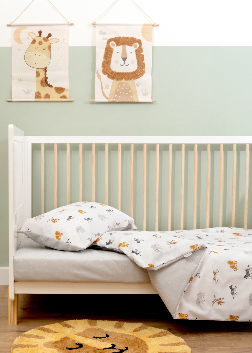 Clair de Lune Jungle Dream Cot Bed Set - No Size Image 1