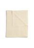 Clair de Lune Cream Organic Cellular Blanket - One Size Image 1