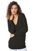 Roman Black V-Neck Stretch Jumper - Size 14 Image 1