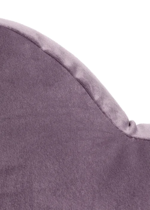 Heya Home Flower Velvet Ready Filled Cushion (One Size) - One Size Image 3