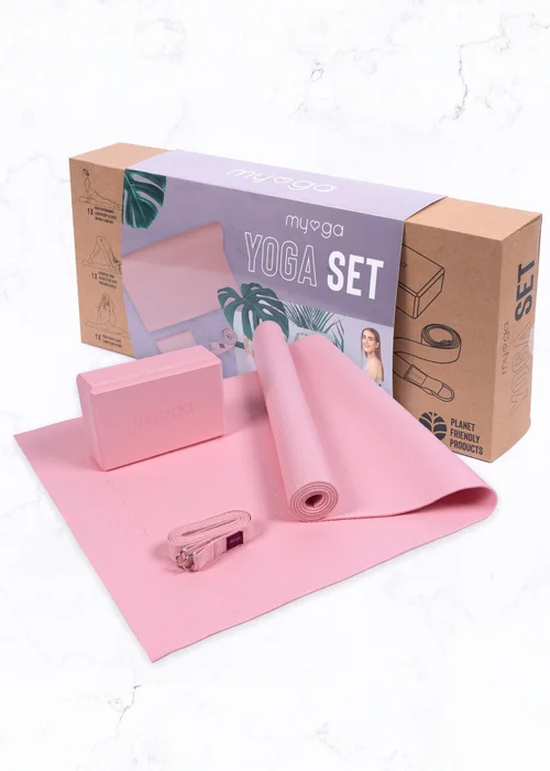 Myga Yoga Starter Set - Dusty Pink - One Size Image 1