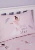 Catherine Lansfield Dancing Fairies Reversible Duvet Cover Set - Junior Image 3
