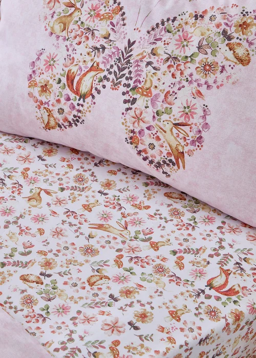 Catherine Lansfield Enchanted Butterfly Fitted Sheet - Single Image 1