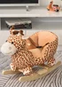 HOMCOM Baby Rocking Giraffe Plush Toy - One Size Image 2