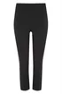 Roman Black Cropped Stretch Trouser Capri Leggings 3/4 Pedal Pushers - 14 Image 4
