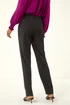 Roman Black Long Straight Leg Stretch Trouser - 12 Image 3