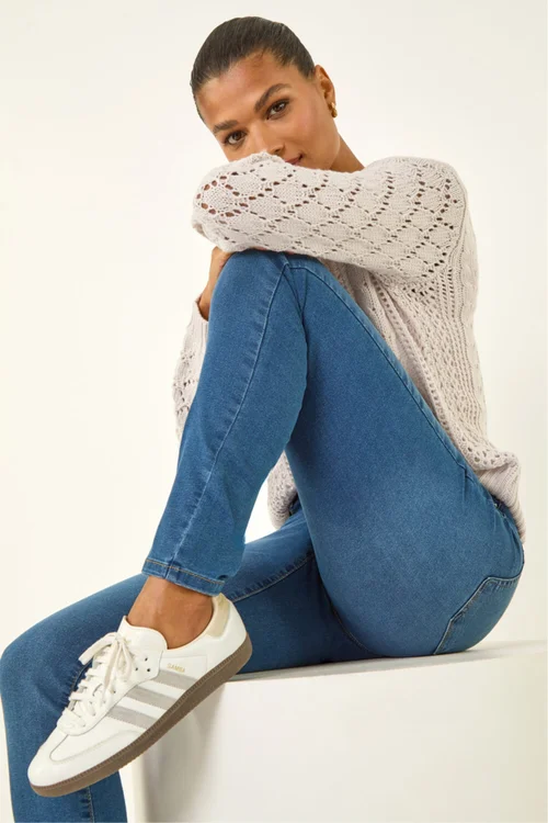 Roman Denim 31'' Denim Stretch Jegging - 16 Image 1