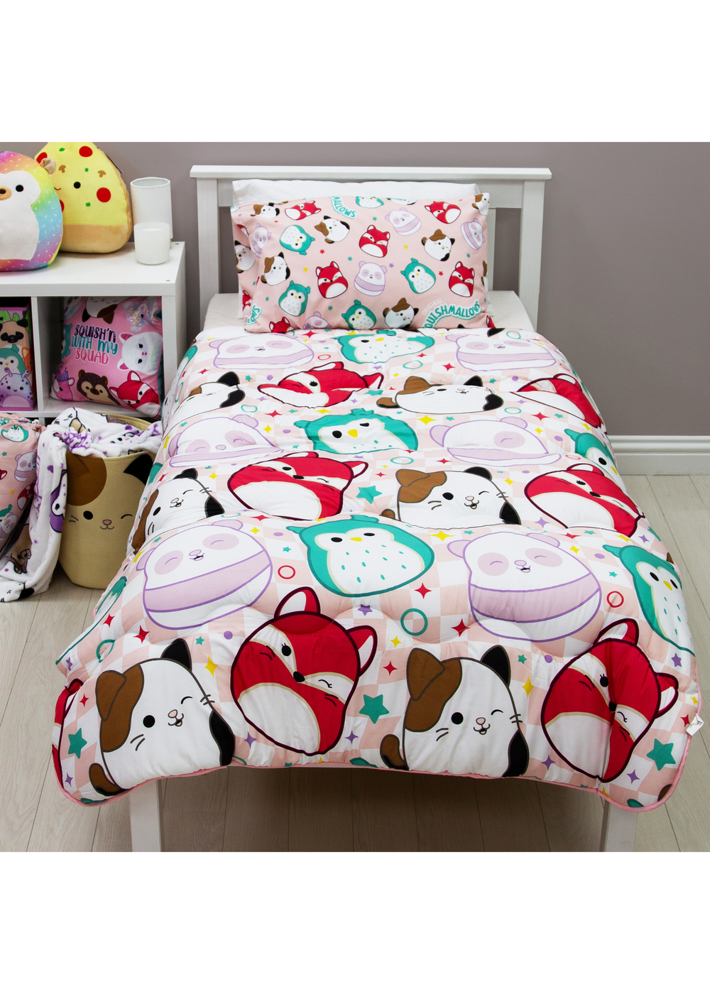 Squishmallows Coverless Quilt (10.5 Tog) - Single Image 1