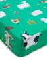 Catherine Lansfield Kids Farmyard Animals Fitted Sheet - Junior Image 2