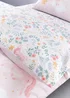 Catherine Lansfield Fairytale Unicorn Reversible Duvet Cover Set Pink - Single Image 4