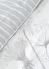 Catherine Lansfield Meadowsweet Floral Reversible Duvet Cover Set White Grey - Single Image 3