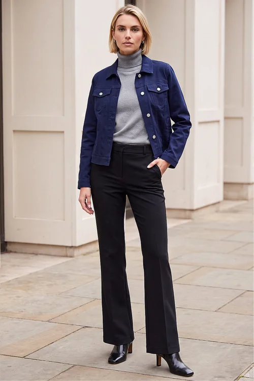 Roman Navy Stretch Pocket Detail Jacket - 20 Image 3