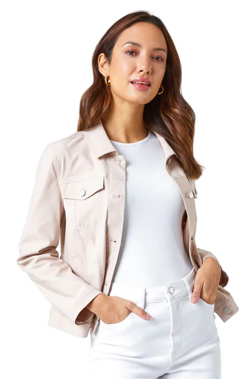 Roman Stone Stretch Pocket Detail Jacket - 10 Image 1