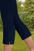 Roman Navy Blue Cropped Stretch Trouser Capri Summer Leggings 3/4 Pedal Pushers - 18 Image 3